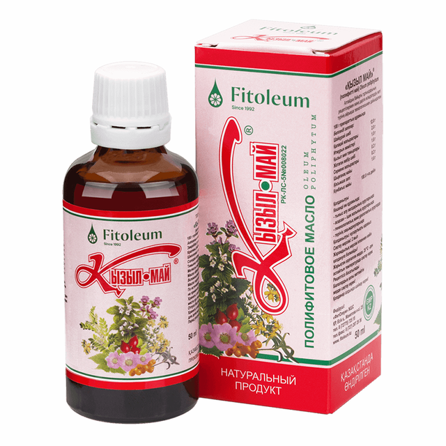 КЫЗЫЛ МАЙ МАСЛО ПОЛИФИТОВОЕ 50мл - Добрая аптека