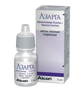 АЗАРГА 5мл капли глаз сусп - Добрая аптека