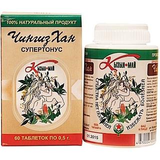 ЧИНГИЗ ХАН СУПЕРТОНУС 500мг N60 таб - Добрая аптека