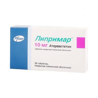 Липримар 10мг таб п/о №30 - Добрая аптека