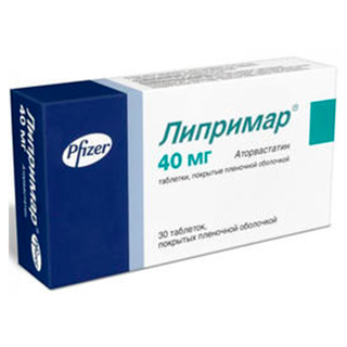 Липримар 40мг таб п/о №30 - Добрая аптека