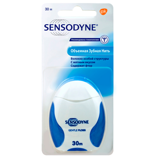 СЕНСОДИН ЗУБНАЯ НИТЬ (ФЛОСС) 30м - Добрая аптека