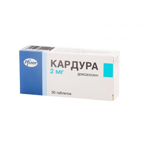 Кардура 2мг таб №30 - Добрая аптека