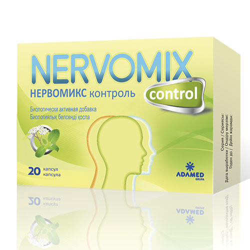 Нервомикс контроль капс №20 - Добрая аптека