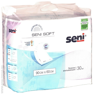 СЕНИ ПЕЛЕНКИ СОФТ N30 60Х90СМ - Добрая аптека