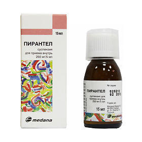 ПИРАНТЕЛ 250мг/5мл 15мл сусп д/внут прим ПИРАНТЕЛ 250мг/5мл 15мл сусп д/внут прим - Добрая аптека