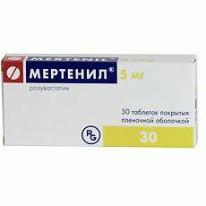 МЕРТЕНИЛ 5мг N30 таб п.п.о. - Добрая аптека