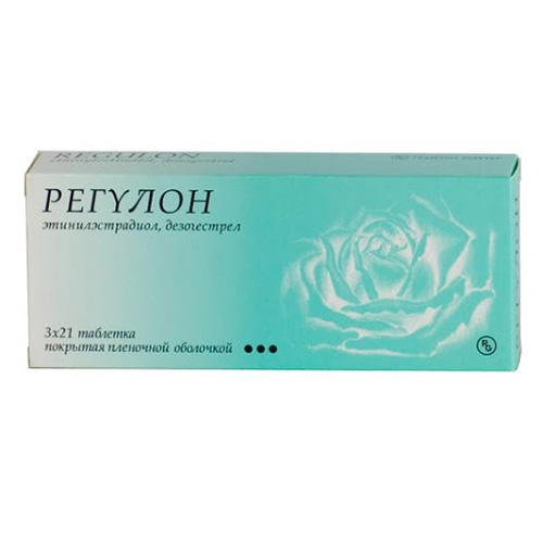РЕГУЛОН 0.03мг/0.15мг N63 таб п.п.о. РЕГУЛОН 0.03мг/0.15мг N63 таб п.п.о. - Добрая аптека