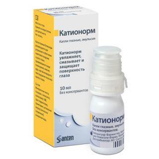 КАТИОНОРМ 10мл капли глаз КАТИОНОРМ 10мл капли глаз - Добрая аптека