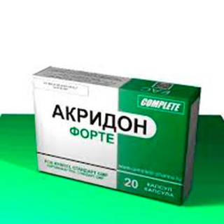 АКРИДОН ФОРТЕ N20 капс - Добрая аптека