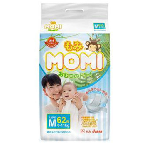Подгузники MOMI M 62 шт (6-11кг) REL1 Подгузники MOMI M 62 шт (6-11кг) REL1 - Добрая аптека