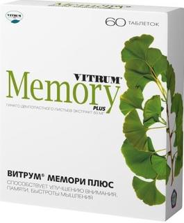 Витрум мемори плюс №60 - Добрая аптека