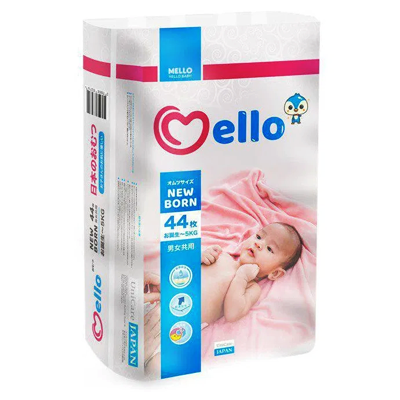 ПОДГУЗНИКИ МЕЛЛО ДЛЯ ДЕТЕЙ N44 NB( до 5кг) - Добрая аптека