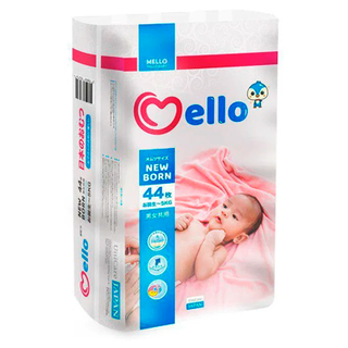 ПОДГУЗНИКИ МЕЛЛО ДЛЯ ДЕТЕЙ N44 NB( до 5кг) - Добрая аптека