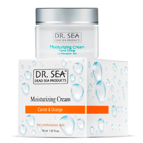 Dr. Sea с маслами моркови и апельсина 50 мл крем увлажн. REL1 - Добрая аптека
