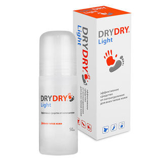 ДРАЙ ДРАЙ СРЕДСТВО ОТ ОБИЛЬНОГО ПОТОВЫДЕЛЕНИЯ 50мл ЛАЙТ - Добрая аптека