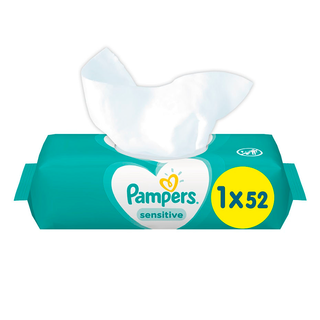 ПАМПЕРС САЛФЕТКИ ВЛАЖН ДЕТ СЕНСИТИВ N52 - Добрая аптека