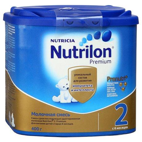 Nutrilon (R) Premium 2 смесь сухая молочная 6+ 400г Nutrilon (R) Premium 2 смесь сухая молочная 6+ 400г - Добрая аптека
