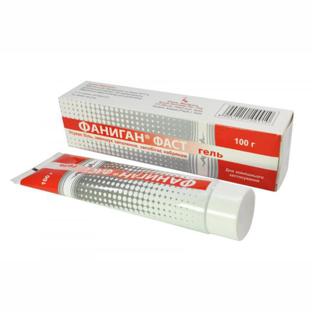 ФАНИГАН ФАСТ 100г гель д/нар прим ФАНИГАН ФАСТ 100г гель д/нар прим - Добрая аптека