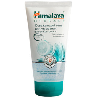 Himalaya Herbals Гель освежающий для умывания Блеск контроль 150мл Himalaya Herbals Гель освежающий для умывания Блеск контроль 150мл - Добрая аптека