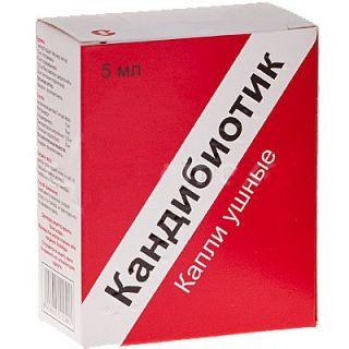 КАНДИБИОТИК 5мл капли уш - Добрая аптека
