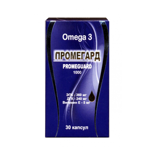 ПРОМЕГАРД N30 капс - Добрая аптека