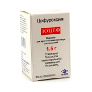 ЗОЦЕФ 1500мг N1 пор д/р-ра д/ин - Добрая аптека