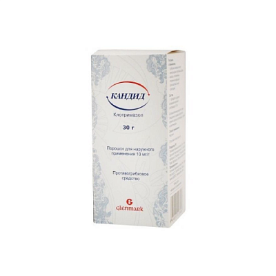 Кандид д/наруж примен пор 30г Кандид д/наруж примен пор 30г - Добрая аптека