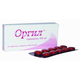 ОРГИЛ 500мг N10 таб п.п.о. - Добрая аптека