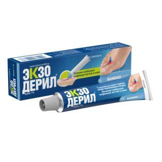 ЭКЗОДЕРИЛ 1% 15г крем д/нар прим - Добрая аптека