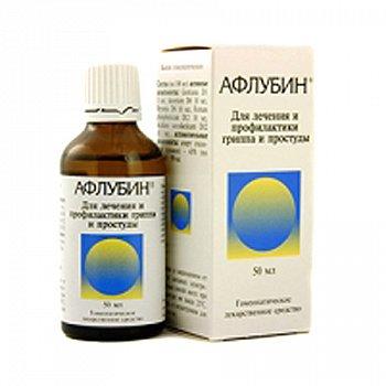АФЛУБИН 50мл капли гомеоп АФЛУБИН 50мл капли гомеоп - Добрая аптека