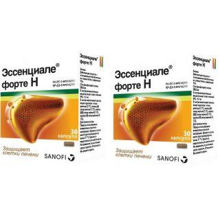 Эссенциале Н форте №30 АКЦИЯ 1+1 Эссенциале Н форте №30 АКЦИЯ 1+1 - Добрая аптека