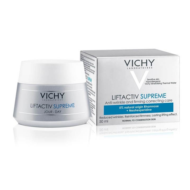 VICHY ЛИФТАКТИВ СУПРЕМ КРЕМ 50мл ДНЕВНОЙ Д/НОРМ/КОМБ КОЖИ VICHY ЛИФТАКТИВ СУПРЕМ КРЕМ 50мл ДНЕВНОЙ Д/НОРМ/КОМБ КОЖИ - Добрая аптека