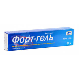 Форт-гель в тубе 2,5% 50г - Добрая аптека