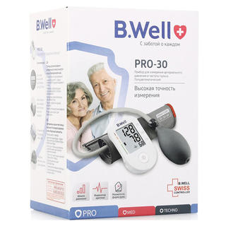 Тонометр B Well полуавтомат PRO-30 REL1 - Добрая аптека