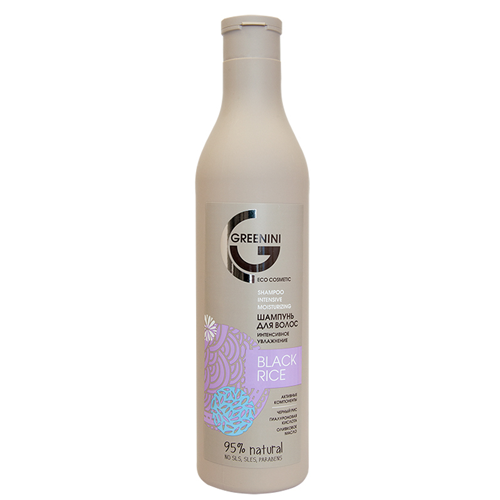 Greenini Бальзам для волос Интенсивное увлажнение Black rice 250 мл REL1 Greenini Бальзам для волос Интенсивное увлажнение Black rice 250 мл REL1 - Добрая аптека