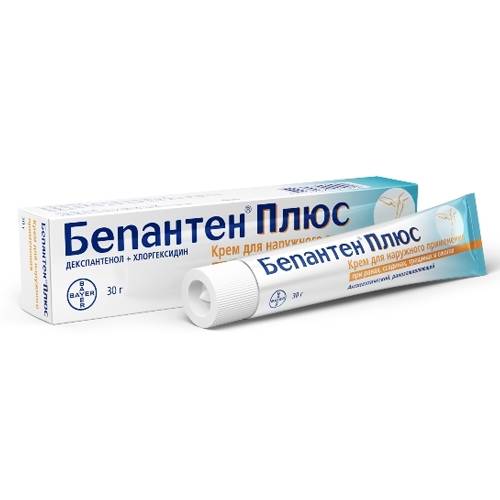 БЕПАНТЕН ПЛЮС 30г крем д/нар прим БЕПАНТЕН ПЛЮС 30г крем д/нар прим - Добрая аптека