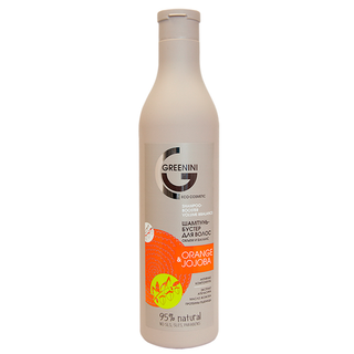 Greenini Шампунь-бустер для волос Orange+Jojoba 500 мл REL1 - Добрая аптека