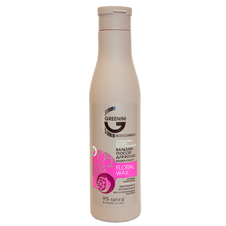 Greenini Бальзам-глоссер для волос Защита и блеск Floral wax 250 мл REL1 - Добрая аптека