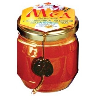 Мед с экстракт лек. трав 225г - Добрая аптека